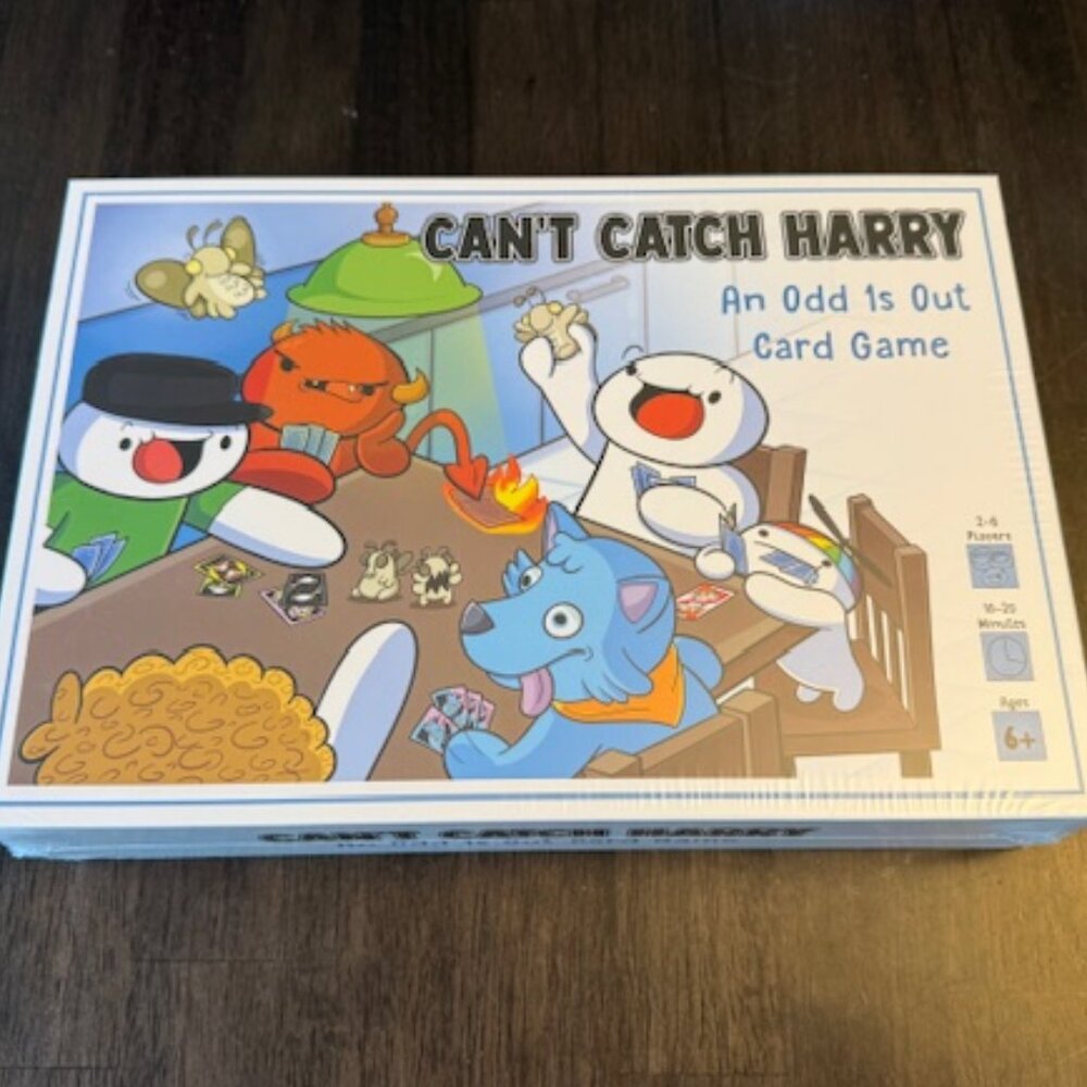 NEW Breaking Games Can't Catch Harry Card Game – Odd 1s Out Card Game HTF